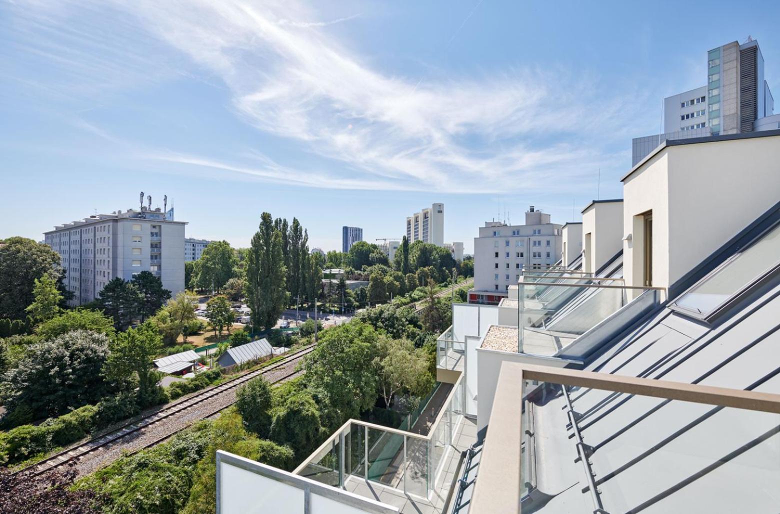 Coho City Apartments Mit Hauseigener Tiefgarage Viena Exterior foto