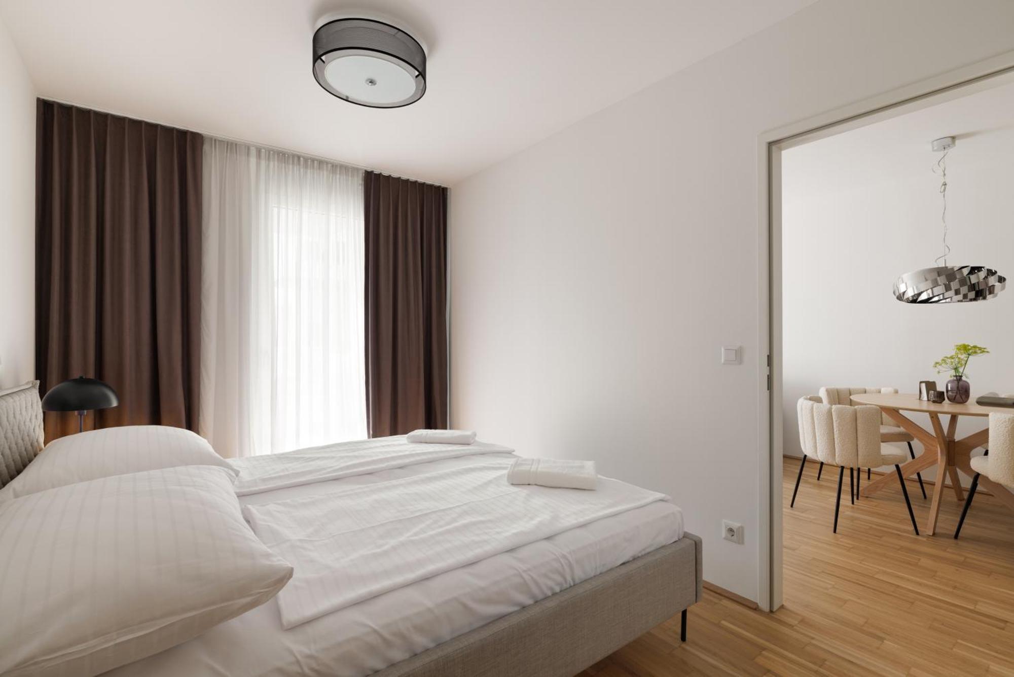 Coho City Apartments Mit Hauseigener Tiefgarage Viena Exterior foto